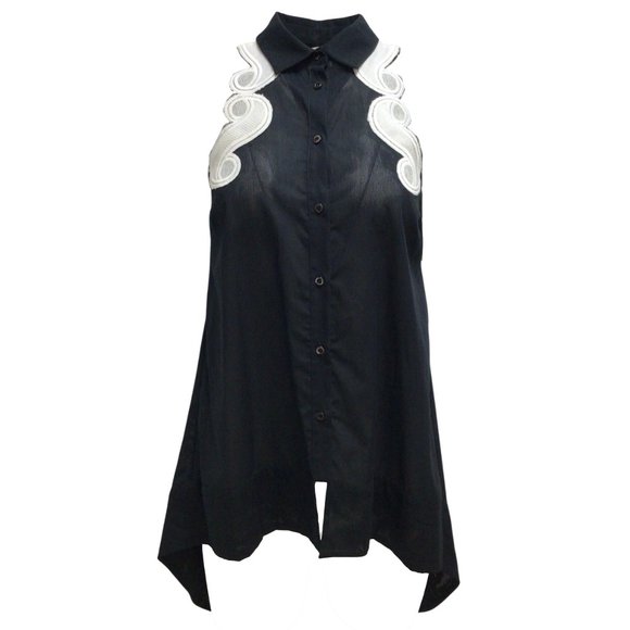 Débardeur Femme Antonio Berardi - Taille S (IT 40) - Violet 100% Rayon - Neuf Avec étiquettes